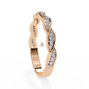 Round Moissanite Engagement Ring For Women