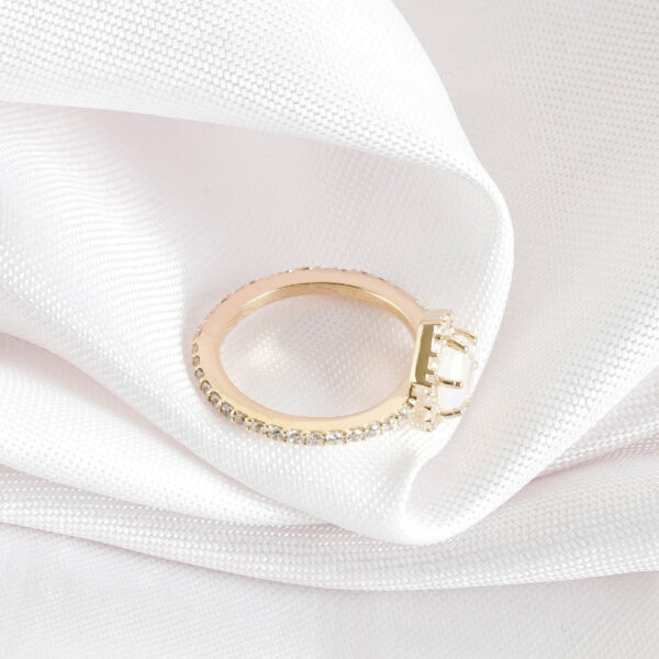 Moonstone Engagement Ring for Women - Image 4
