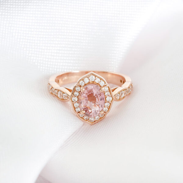 Amethyst Engagement Ring for Women
