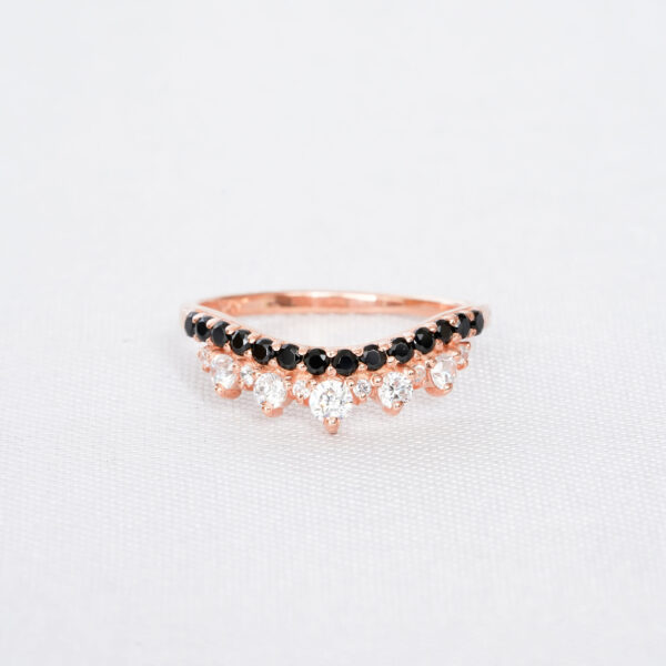 Moissanite Engagement Ring Set For Women - Image 7