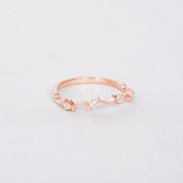Ruby Engagement Ring Set For Women - Image 9