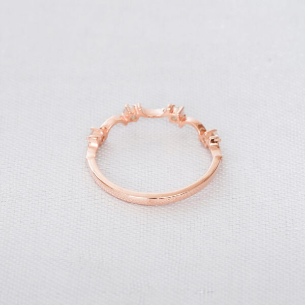 Ruby Engagement Ring Set For Women - Image 7