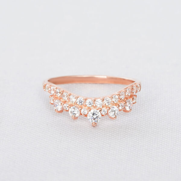 Aquamarine Engagement Ring Set For Women - Image 10