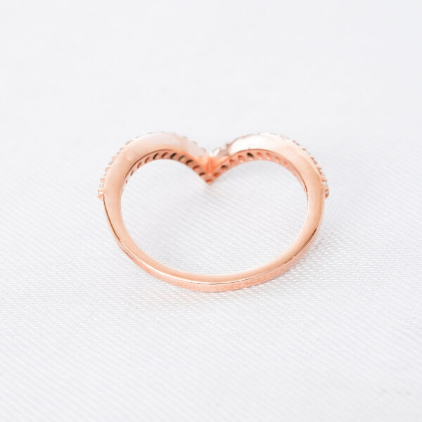 Diamond Wedding Band For Women - Image 4