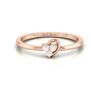 Natural Diamonds Dainty Ring For Women