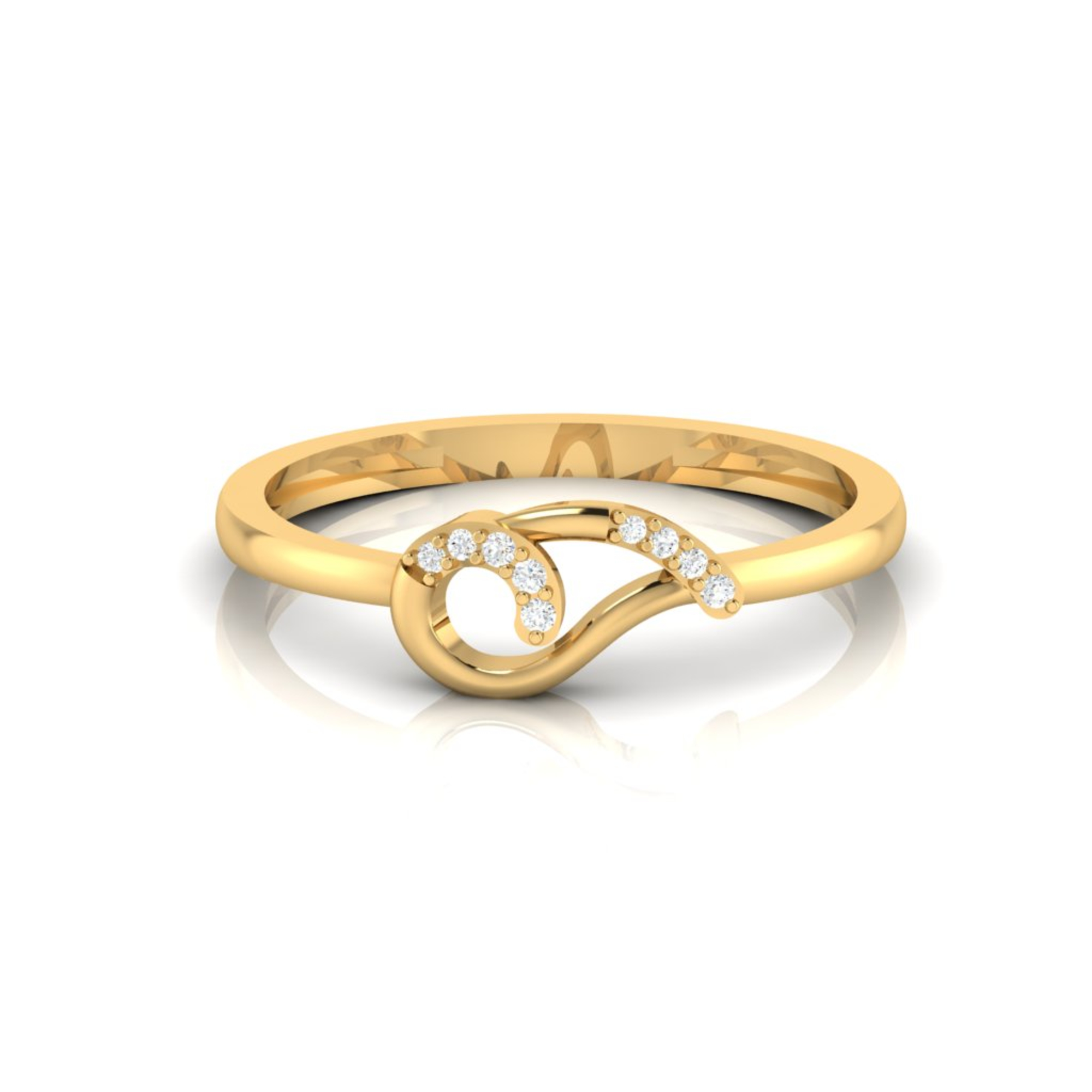 Natural Diamonds Dainty Ring For Women - Image 2