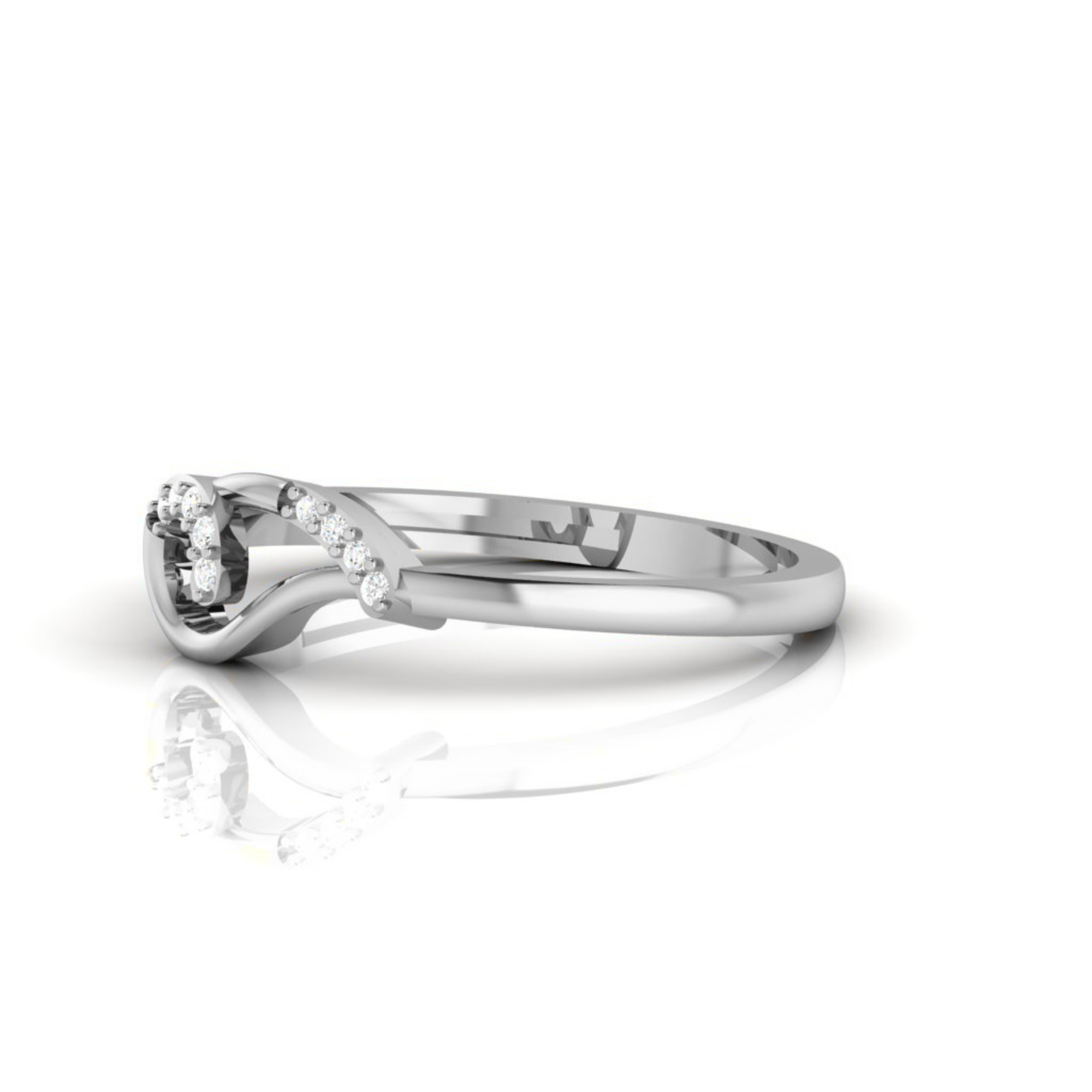 Natural Diamonds Dainty Ring For Women - Image 6