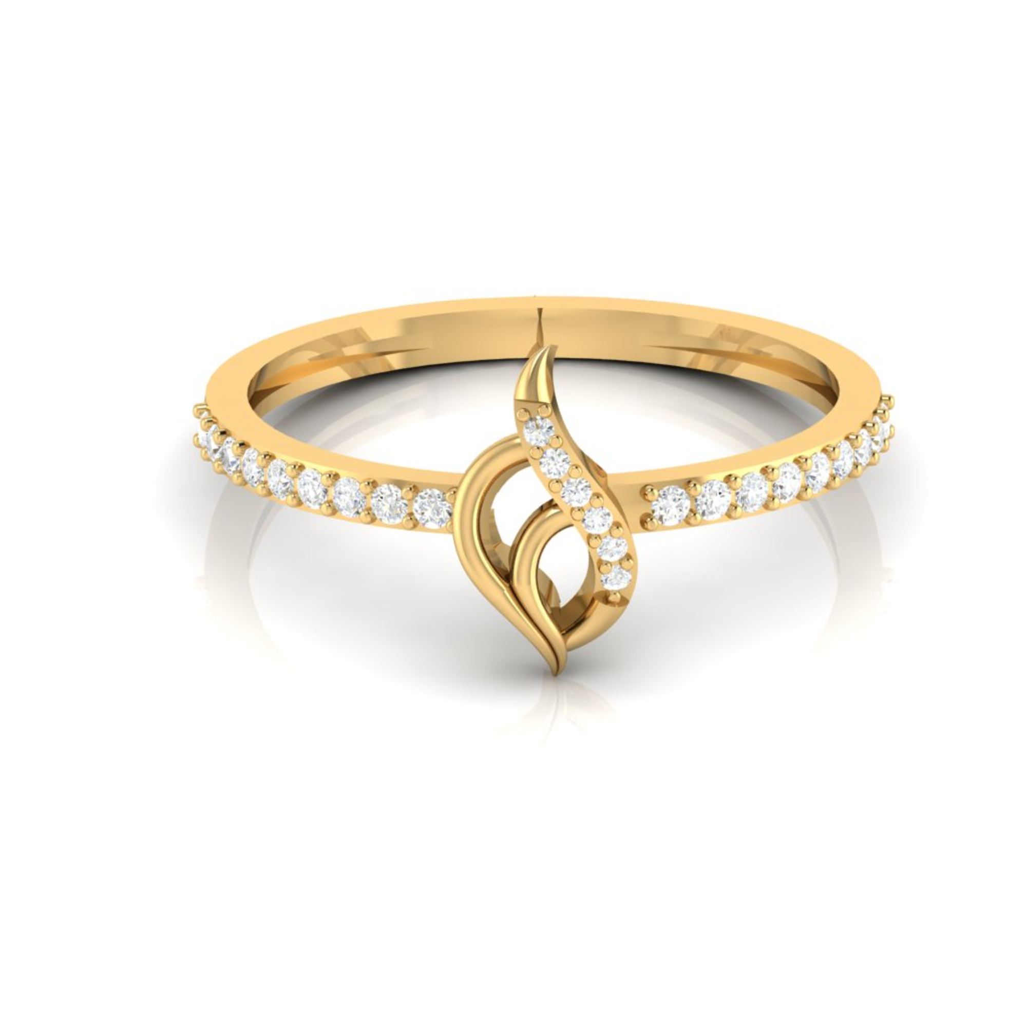 Natural Diamonds Dainty Ring For Women - Image 2