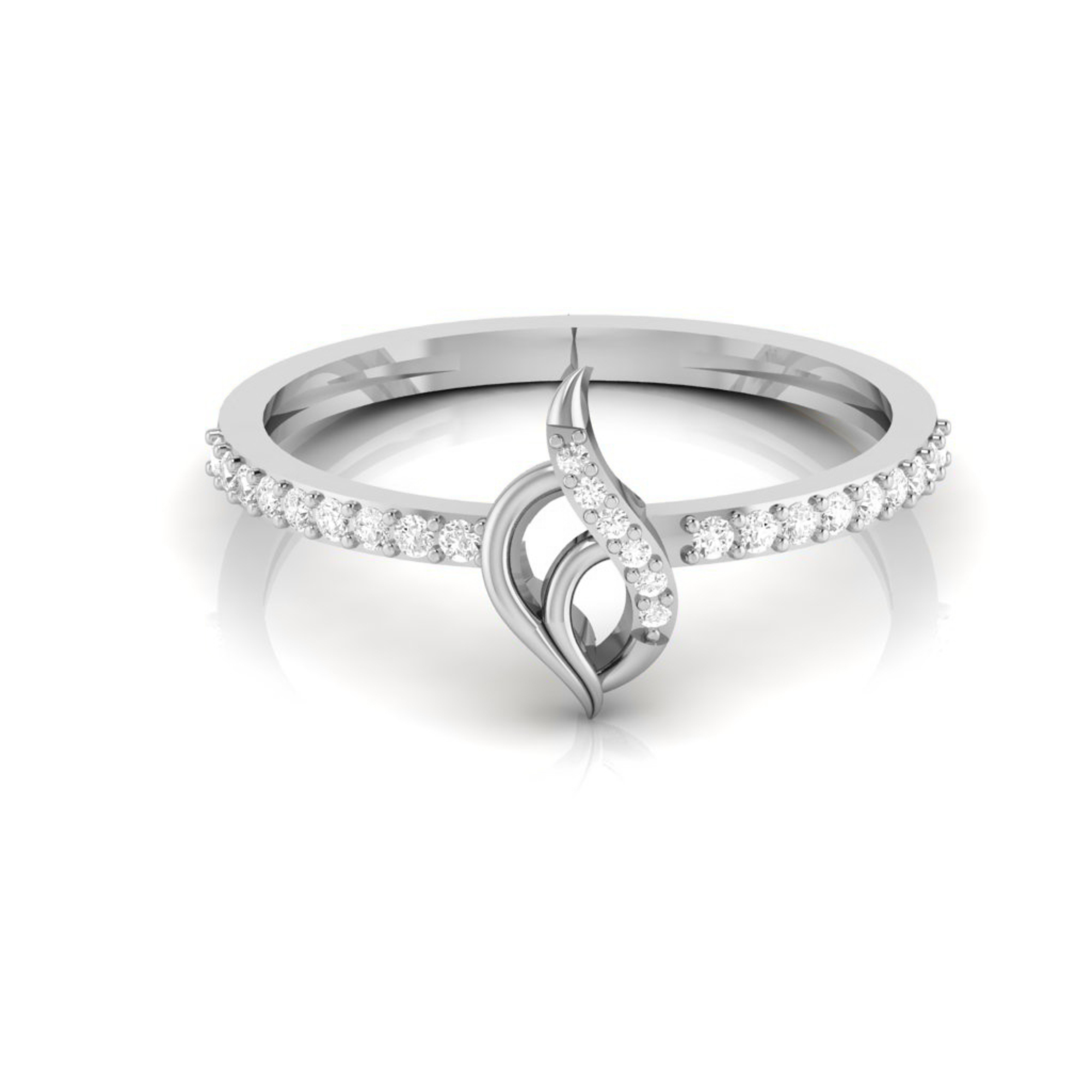 Natural Diamonds Dainty Ring For Women - Image 3