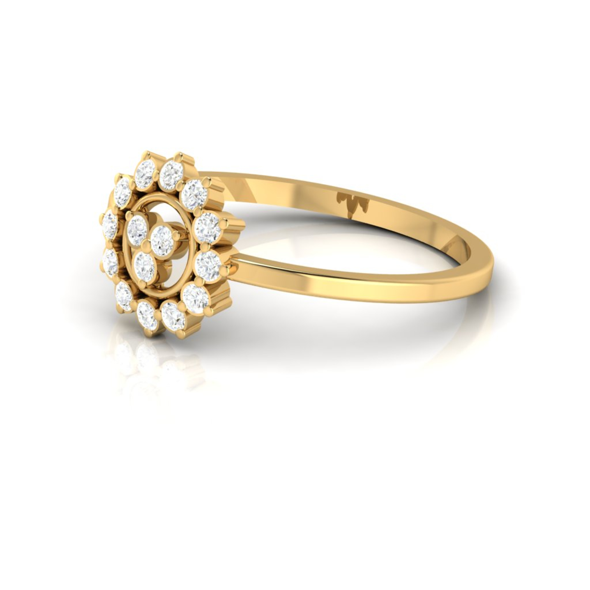 Natural Diamonds Dainty Ring For Women - Image 4
