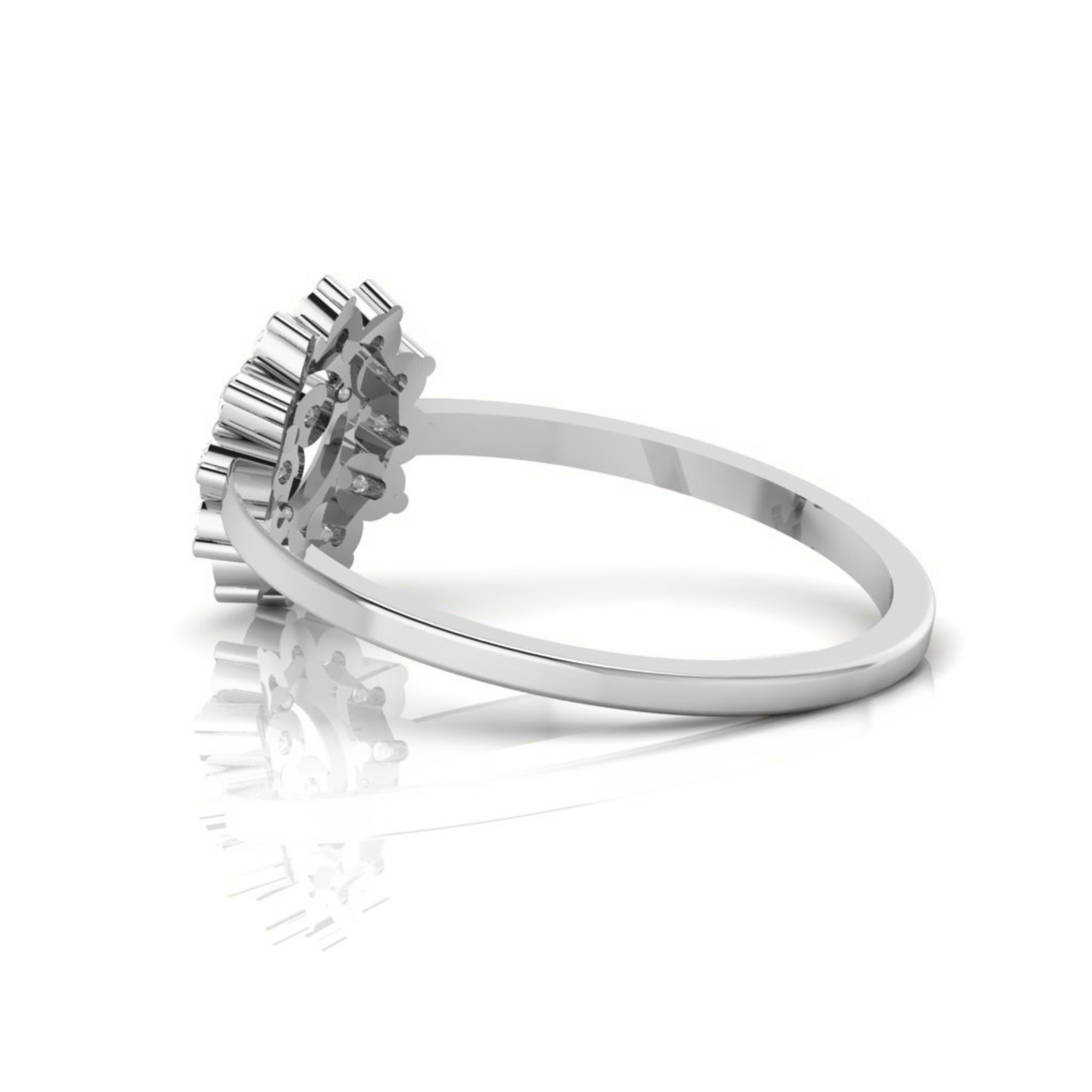 Natural Diamonds Dainty Ring For Women - Image 8