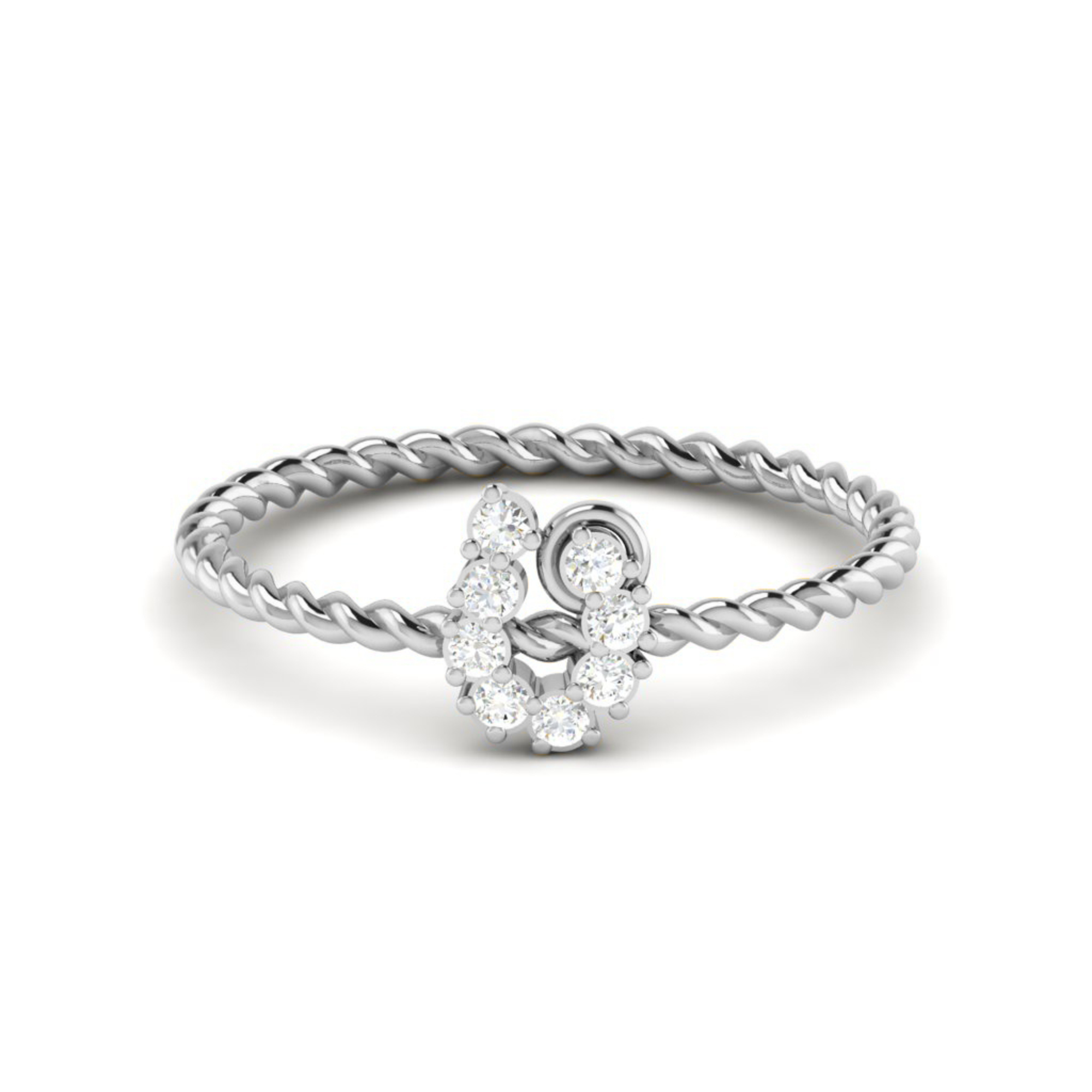 Natural Diamonds Dainty Ring For Women - Image 3