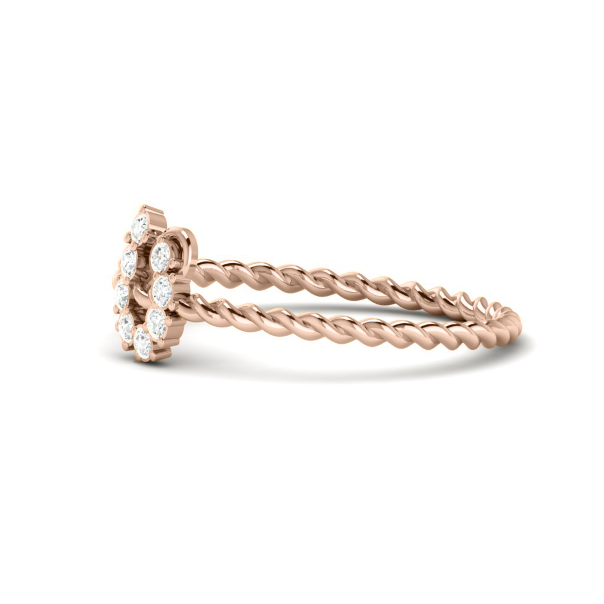 Natural Diamonds Dainty Ring For Women - Image 7