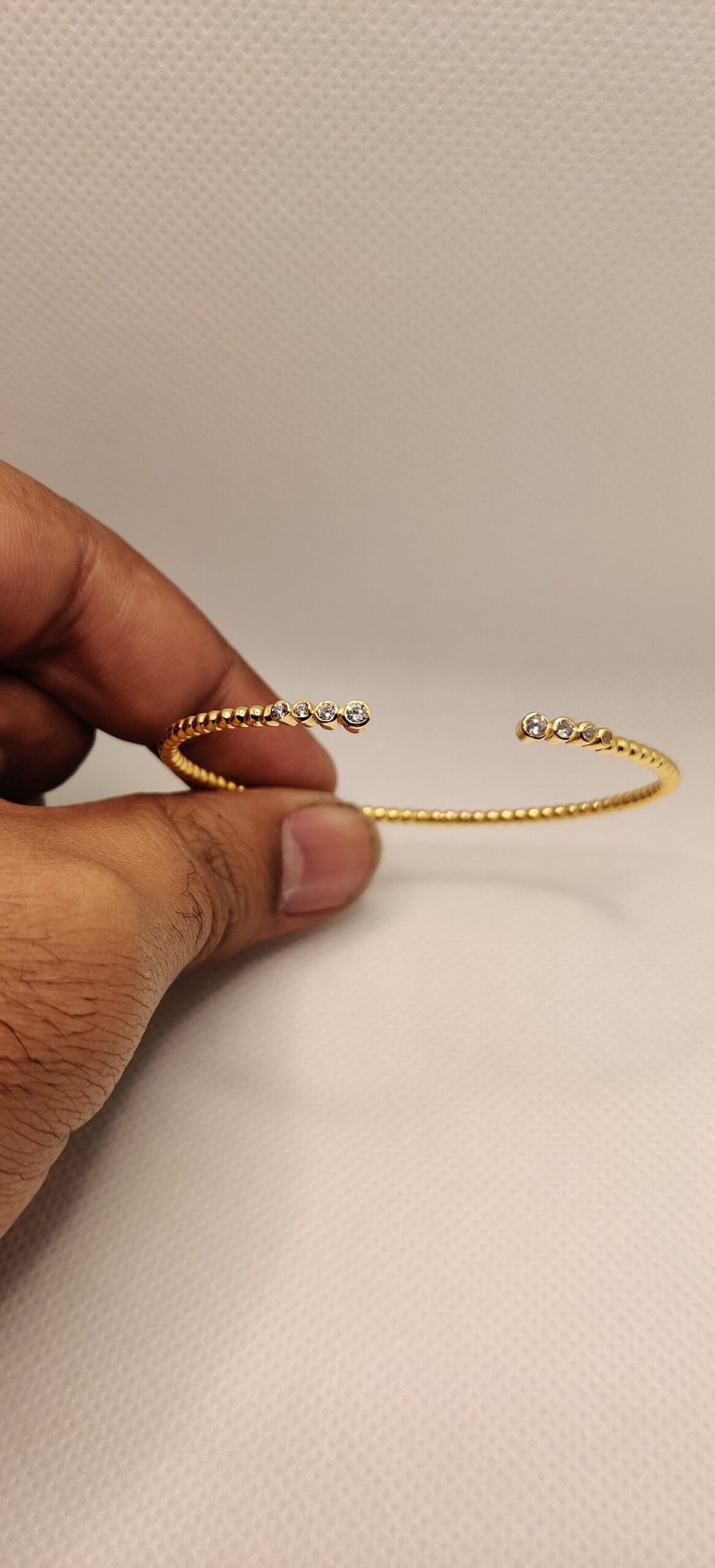 Premium Open Adjustable Bangle Bracelets, Open Cuff Women Bangle 14k Gold Diamond Bracelets, Christmas Gifts Of Bracelets For Women Jewelry